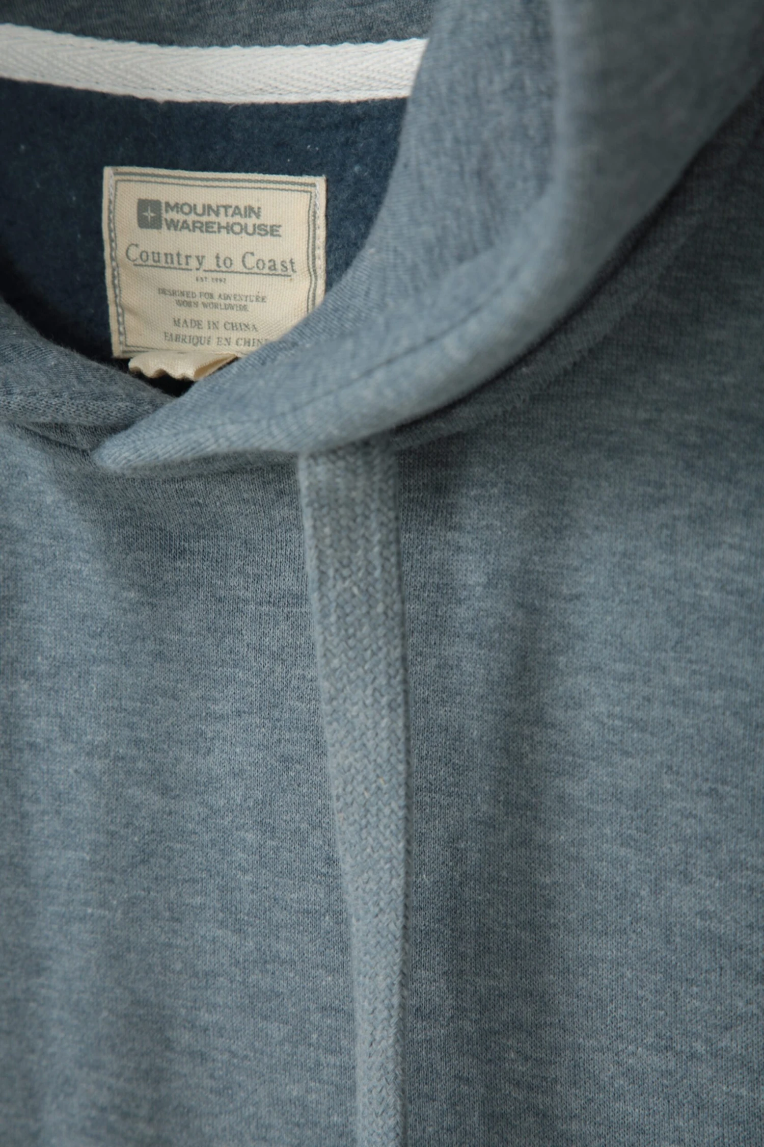 Weymouth Melange Mens Hoodie Mountain Warehouse Weymouth Melange Mens Hoodie -Mountain Warehouse 036505 blu weymouth melange mens hoodie men aw20 05 scaled