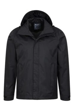 Mountain Warehouse Trek Mens Waterproof Jacket -Mountain Warehouse 036660 bla trek waterproof jacket men ss22 05