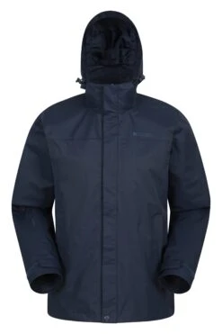 Mountain Warehouse Trek Mens Waterproof Jacket -Mountain Warehouse 036660 nav trek waterproof jacket men aw20 1