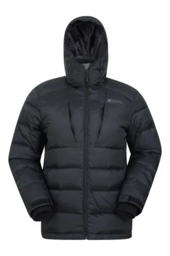 Mountain Warehouse Encounter Mens Down Padded Jacket 4 Mountain Warehouse Encounter Mens Down Padded Jacket -Mountain Warehouse 037533 bla encounter extreme down padded jacket men aw21 01