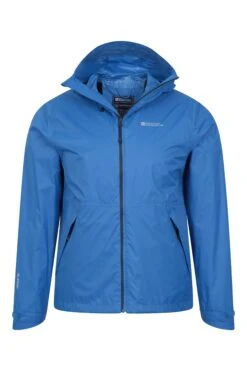 Mountain Warehouse Swerve Mens Packaway Waterproof Jacket -Mountain Warehouse 038382 bbl swerve waterproof jacket men aw22 05