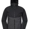 Mountain Warehouse Verge Extreme Mens Waterproof Jacket -Mountain Warehouse 038385 bla verge extreme waterproof jacket men ss23 01