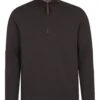 Mountain Warehouse Zeta Mens Zip Neck Top -Mountain Warehouse 038405 gre zeta zip neck top men aw20 1