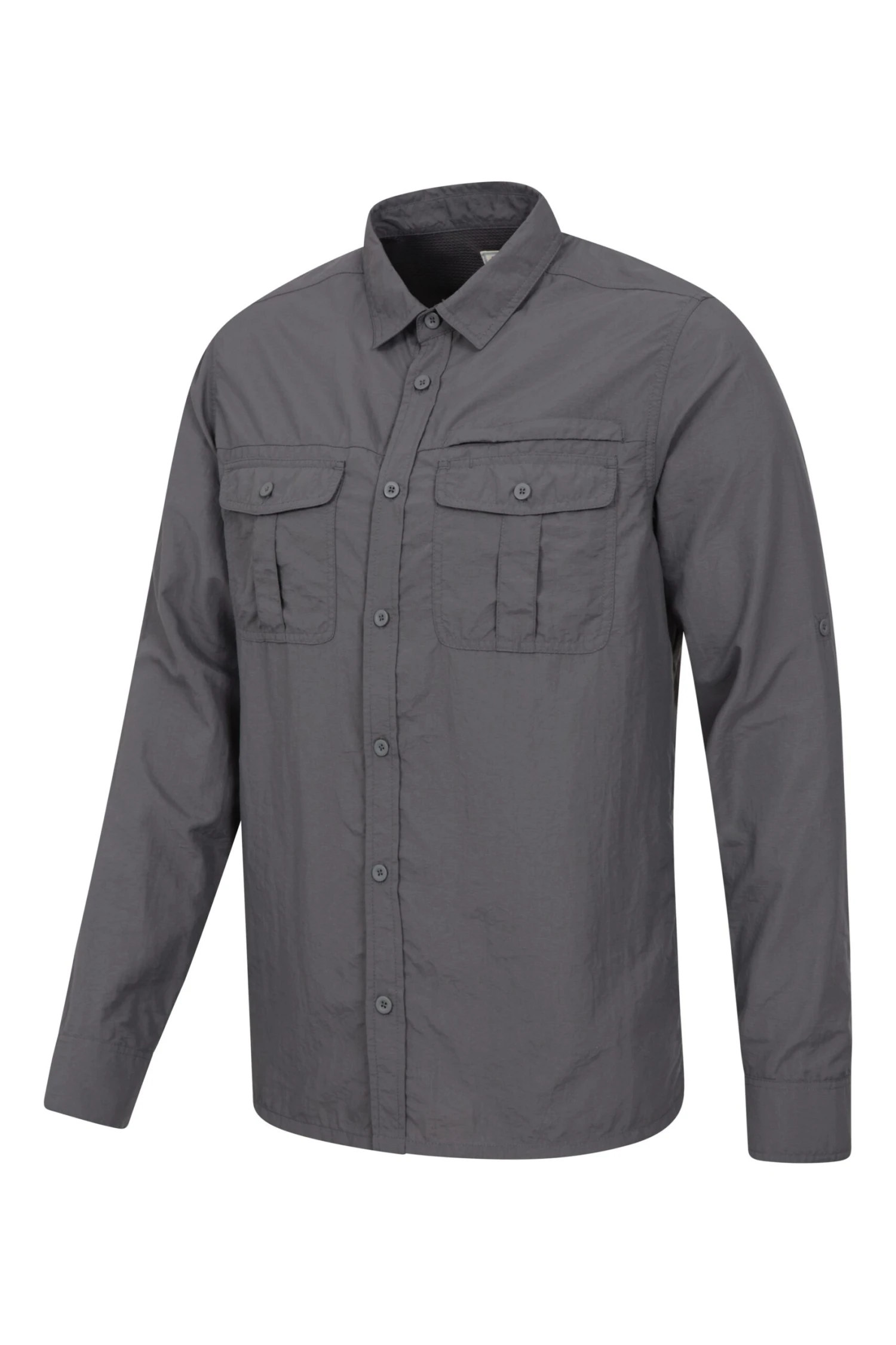 Mountain Warehouse Navigator II Mens Anti-Mosquito Shirt -Mountain Warehouse 038464 dgr navigator ii ls shirt with anti mosquito men ss21 3 scaled
