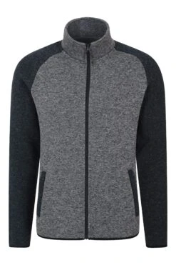 Mountain Warehouse Idris II Mens Raglan Fleece Jacket Jacket
