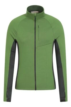 Mountain Warehouse Denali Mens Full-Zip Fleece Jacket 9 Mountain Warehouse Denali Mens Full-Zip Fleece Jacket -Mountain Warehouse 038477 grn denali full zip fleece men aw22 01