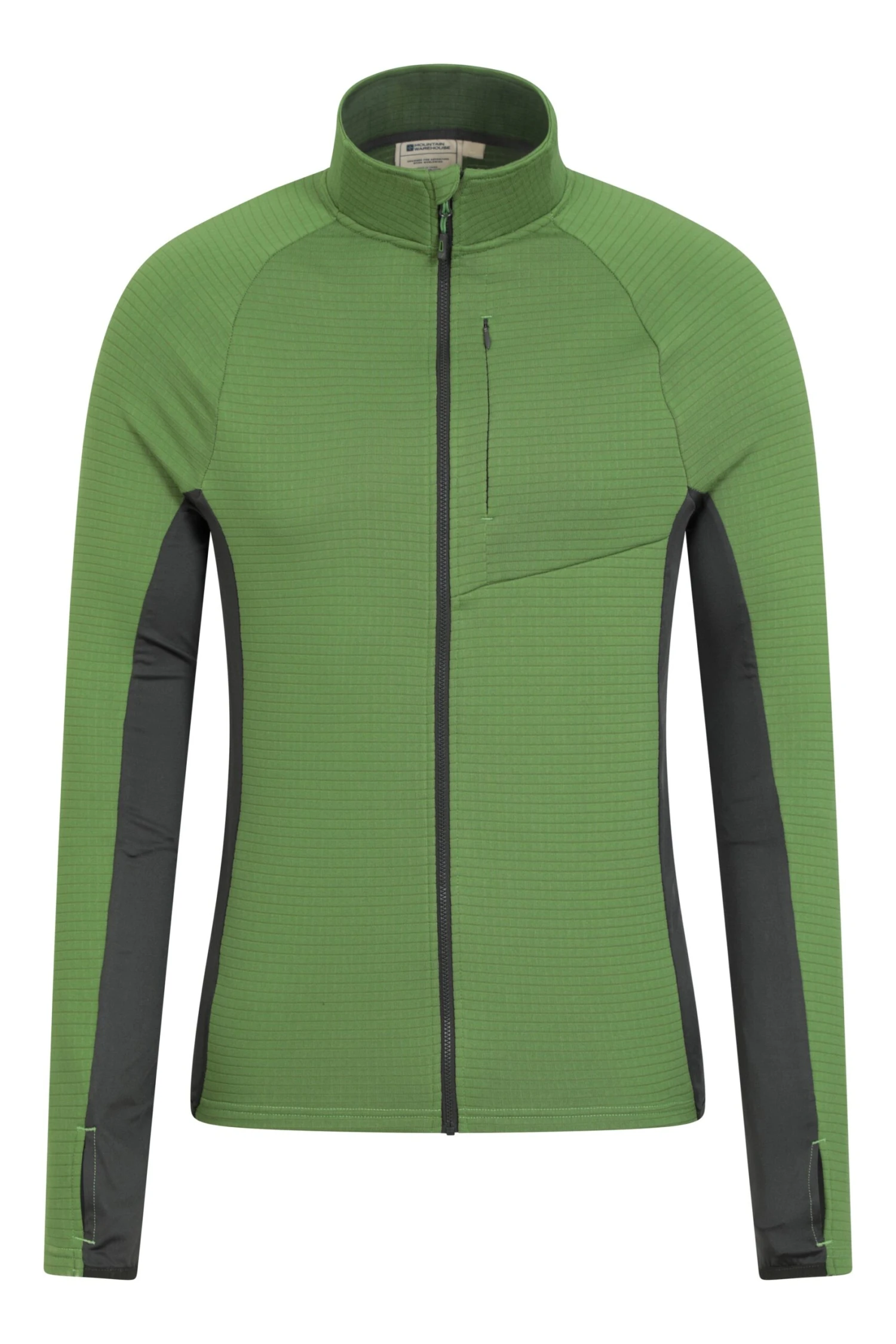 Denali Mens Full-Zip Fleece Jacket Mountain Warehouse Denali Mens Full-Zip Fleece Jacket -Mountain Warehouse 038477 grn denali full zip fleece men aw22 01 scaled