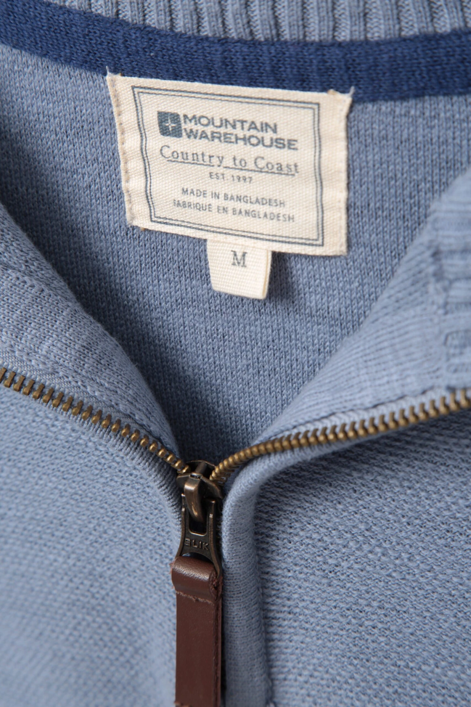 Hadrian Mens Knit Jumper Mountain Warehouse Hadrian Mens Knit Jumper -Mountain Warehouse 038484 blu hadrian quarter zip lightweight knit men aw21 05 scaled