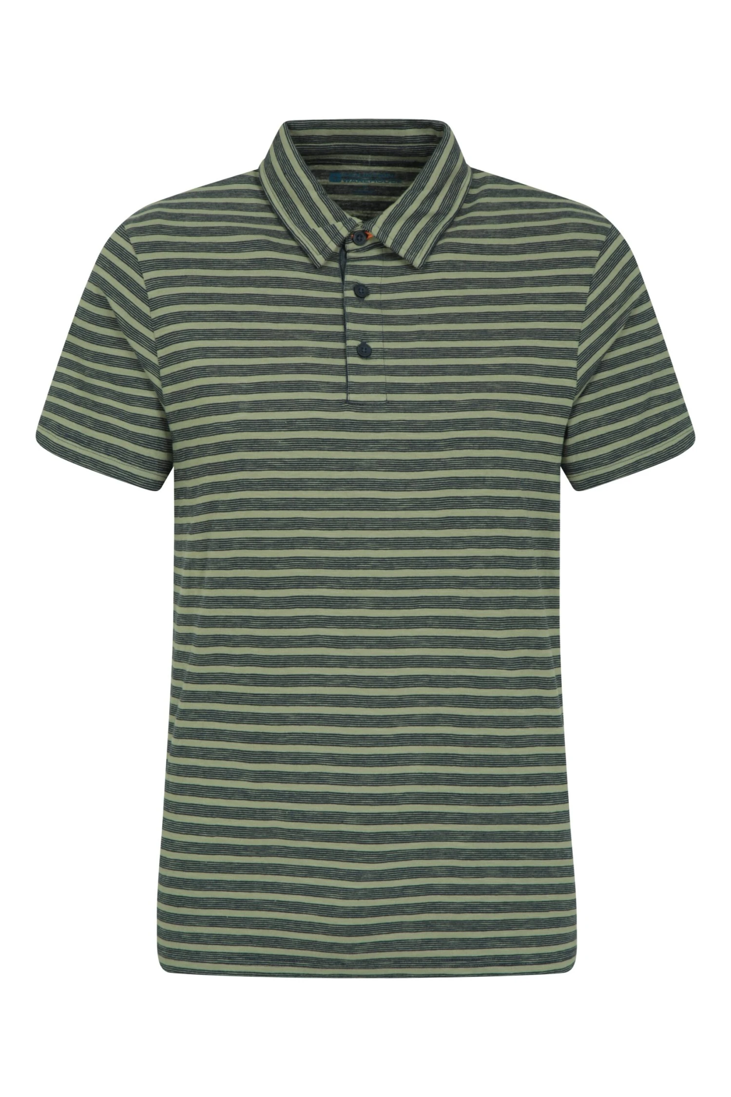 Breton Mens Stripe Polo Shirt Mountain Warehouse Breton Mens Stripe Polo Shirt -Mountain Warehouse 038491 kha breton stripe polo men ss21 1 scaled
