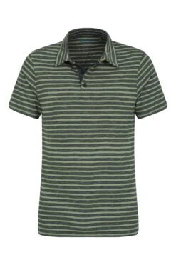 Mountain Warehouse Breton Mens Stripe Polo Shirt 7 Mountain Warehouse Breton Mens Stripe Polo Shirt -Mountain Warehouse 038491 kha breton stripe polo men ss21 4