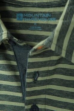 Mountain Warehouse Breton Mens Stripe Polo Shirt 8 Mountain Warehouse Breton Mens Stripe Polo Shirt -Mountain Warehouse 038491 kha breton stripe polo men ss21 5