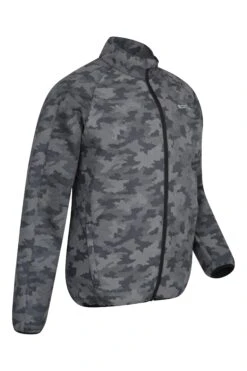 Mountain Warehouse 360° Reflective Camo Mens Jacket -Mountain Warehouse 038511 bla 360 reflective camo jacket men aw20 2