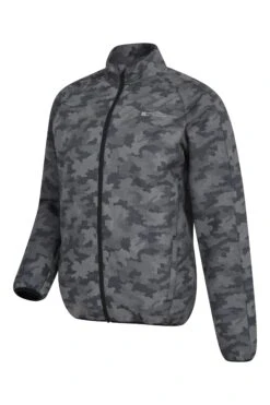 Mountain Warehouse 360° Reflective Camo Mens Jacket -Mountain Warehouse 038511 bla 360 reflective camo jacket men aw20 3