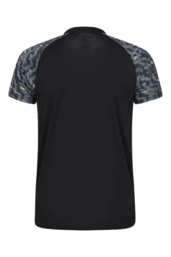 Mountain Warehouse Endurance Mens IsoCool T-shirt -Mountain Warehouse 038517 bla endurance printed sleeves ss tee men ss21 03