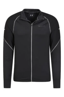 Mountain Warehouse Control Mens Full-Zip Midlayer 4 Mountain Warehouse Control Mens Full-Zip Midlayer -Mountain Warehouse 038520 bla control full zip men ss22 04