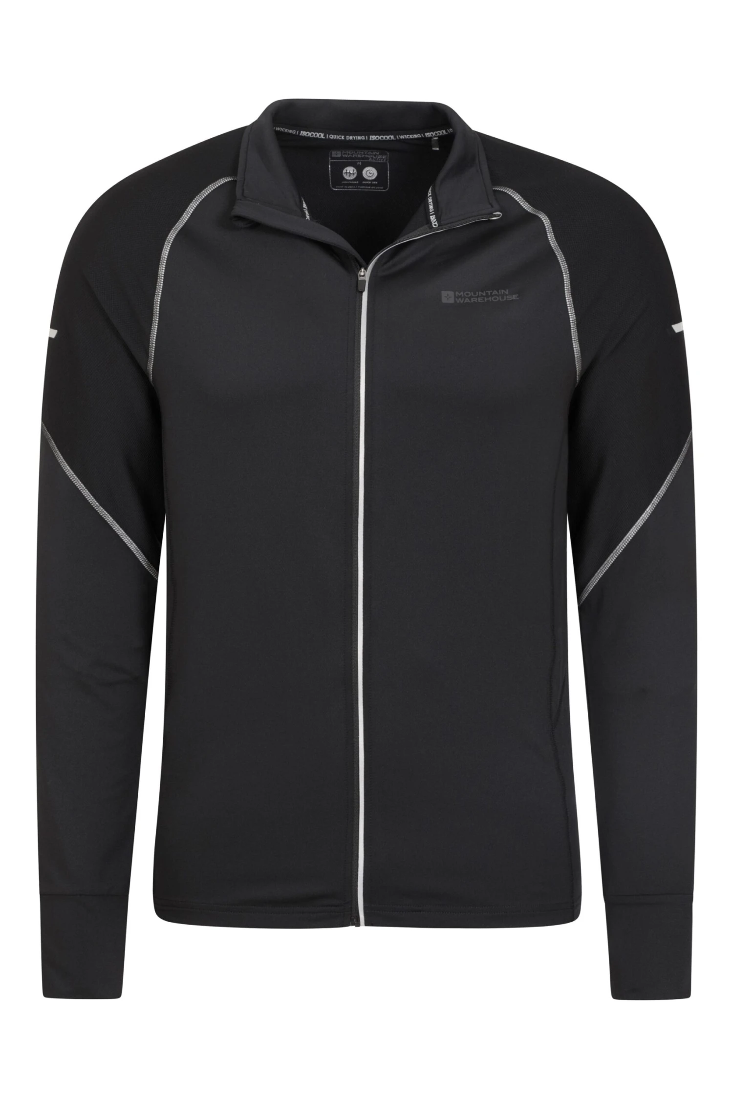 Control Mens Full-Zip Midlayer Mountain Warehouse Control Mens Full-Zip Midlayer -Mountain Warehouse 038520 bla control full zip men ss22 04 scaled