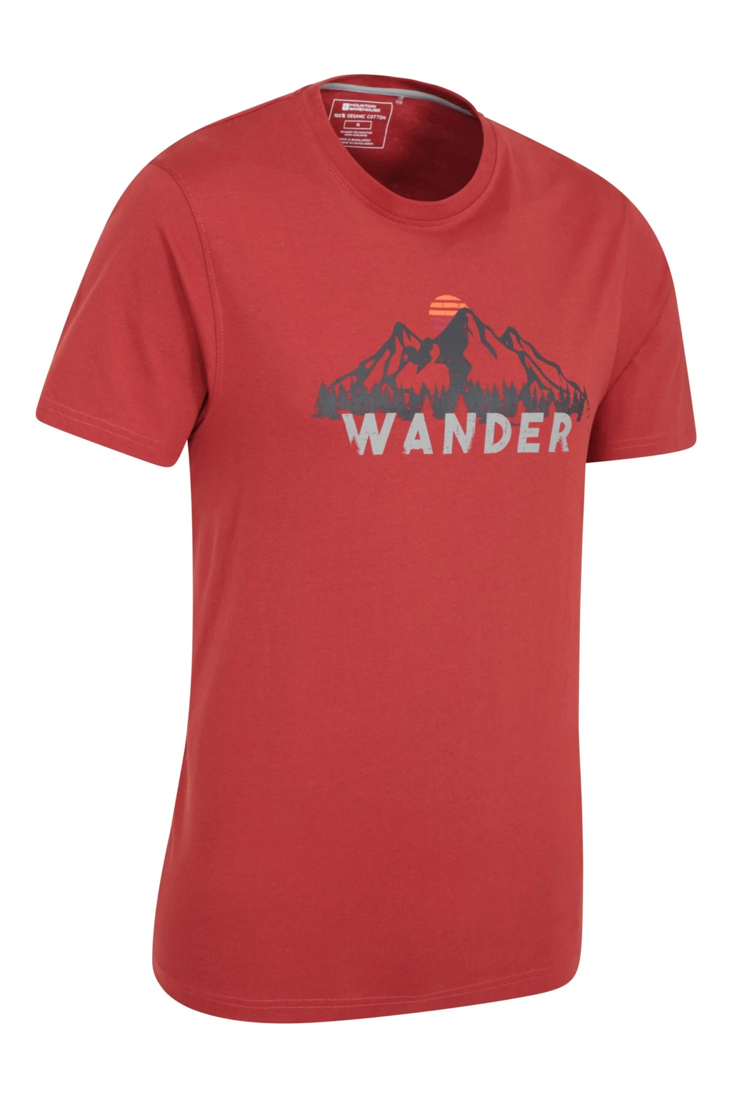Wander Organic Cotton Mens T-Shirt Mountain Warehouse Wander Organic Cotton Mens T-Shirt -Mountain Warehouse 038524 bur wander organic ss tee men aw20 2 scaled