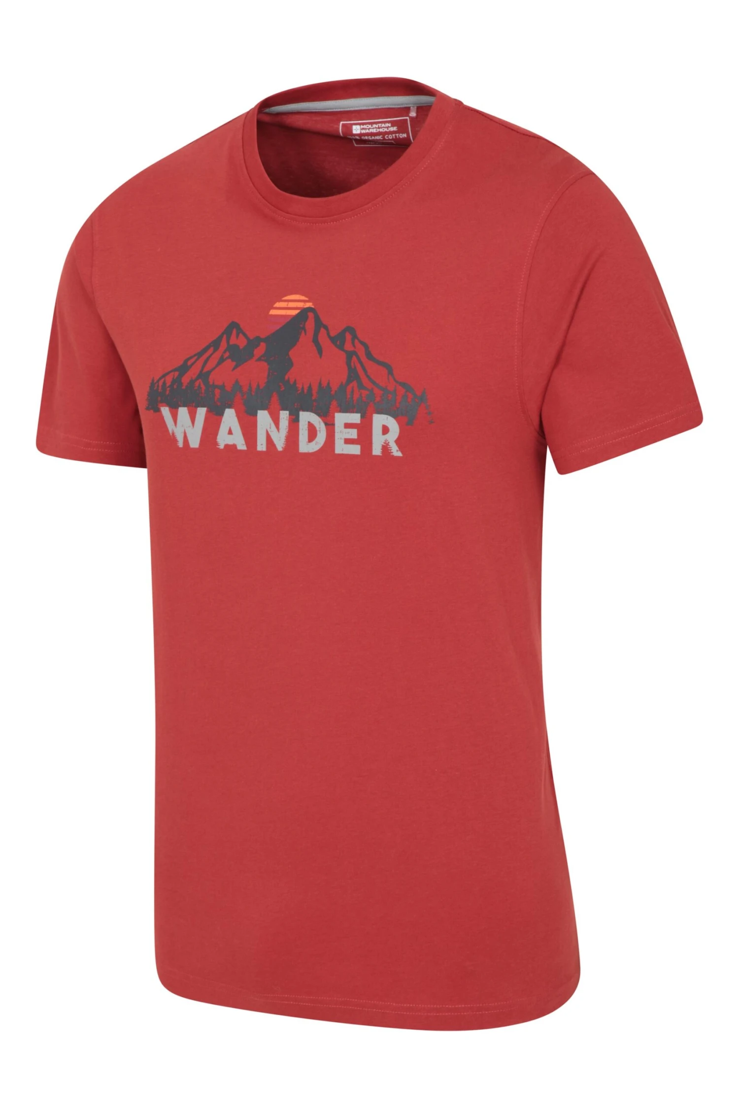 Wander Organic Cotton Mens T-Shirt Mountain Warehouse Wander Organic Cotton Mens T-Shirt -Mountain Warehouse 038524 bur wander organic ss tee men aw20 3 scaled