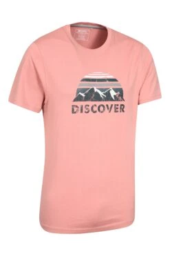 Mountain Warehouse Discover Mens Organic Cotton T-Shirt 3 Mountain Warehouse Discover Mens Organic Cotton T-Shirt -Mountain Warehouse 038536 lpi discover organic ss tee men ss21 2