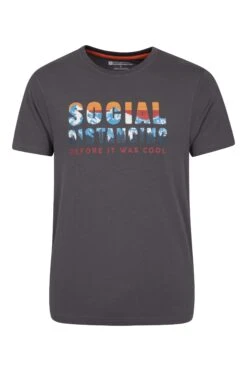 Mountain Warehouse Social Distance Mens Printed T-shirt