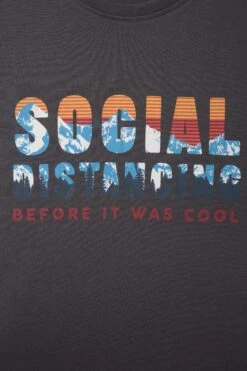 Mountain Warehouse Social Distance Mens Printed T-shirt -Mountain Warehouse 038549 cha social distance ss tee men ss21 4