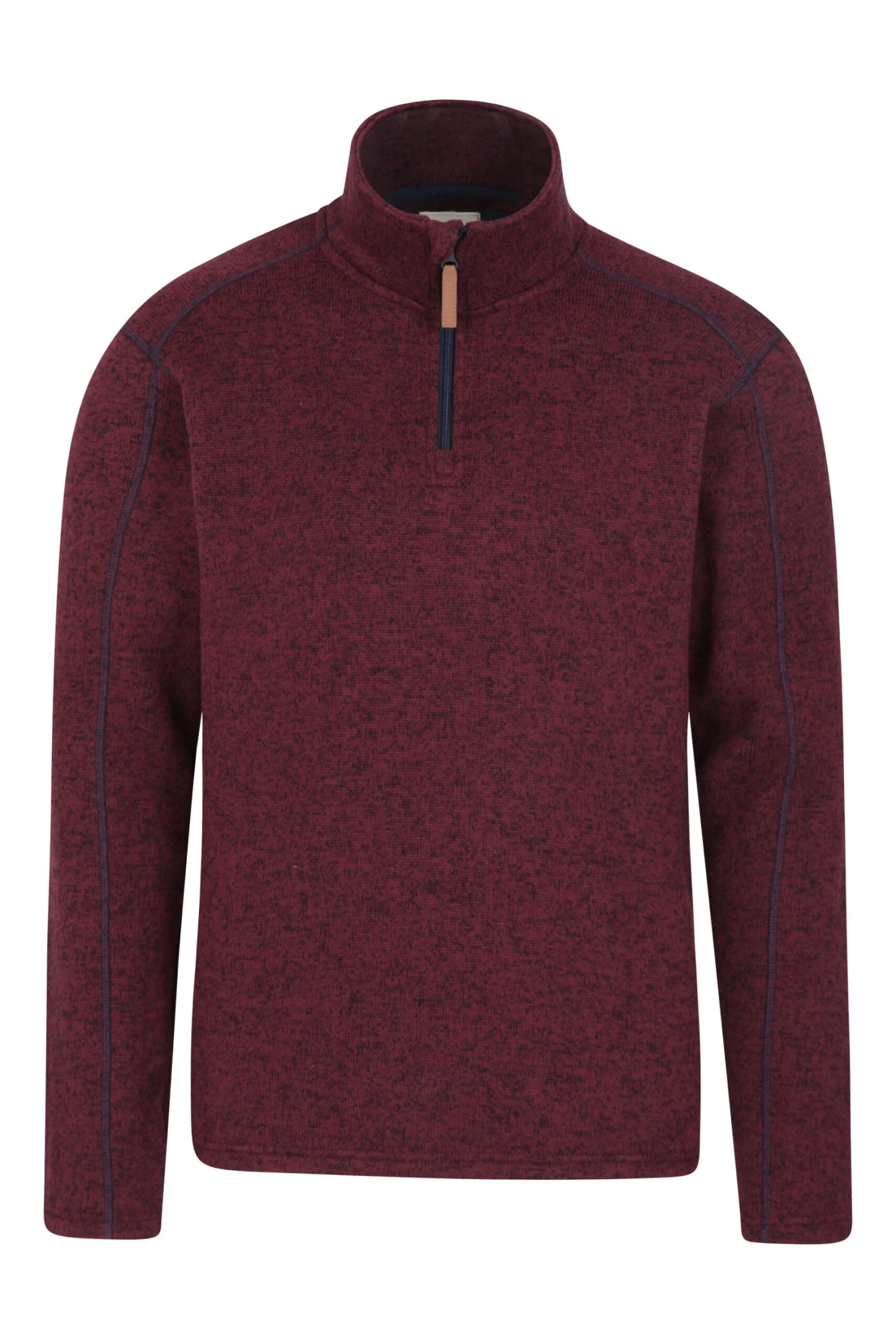 Idris Mens Half-Zip Fleece Mountain Warehouse Idris Mens Half-Zip Fleece -Mountain Warehouse 038559 dre idris flatlock half zip fleece men ss21 01 scaled