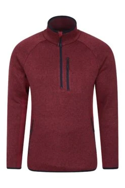 Mountain Warehouse Treston Mens Half-Zip Fleece 5 Mountain Warehouse Treston Mens Half-Zip Fleece -Mountain Warehouse 038562 dre treston half zip fleece men ss211