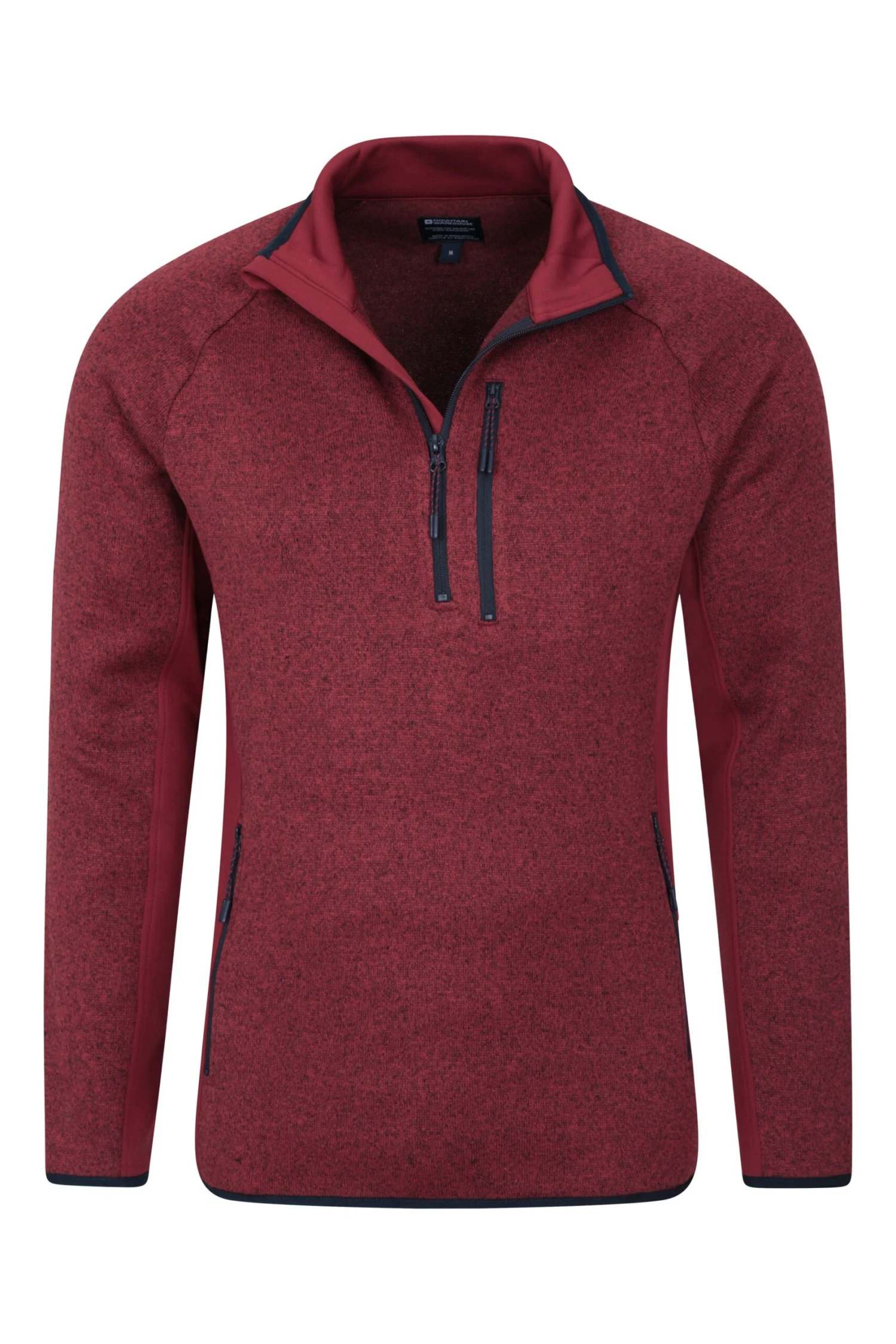 Treston Mens Half-Zip Fleece Mountain Warehouse Treston Mens Half-Zip Fleece -Mountain Warehouse 038562 dre treston half zip fleece men ss214 scaled