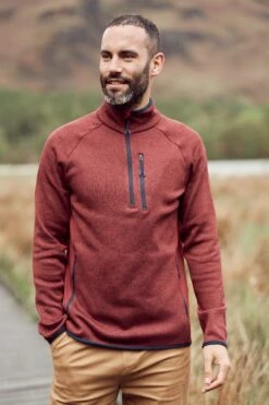Mountain Warehouse Treston Mens Half-Zip Fleece