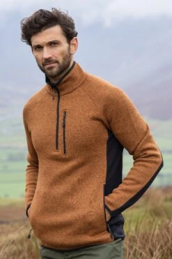 Mountain Warehouse Treston Mens Half-Zip Fleece 11 Mountain Warehouse Treston Mens Half-Zip Fleece -Mountain Warehouse 038562 mus treston half zip men ecom lifestyle ss23 01