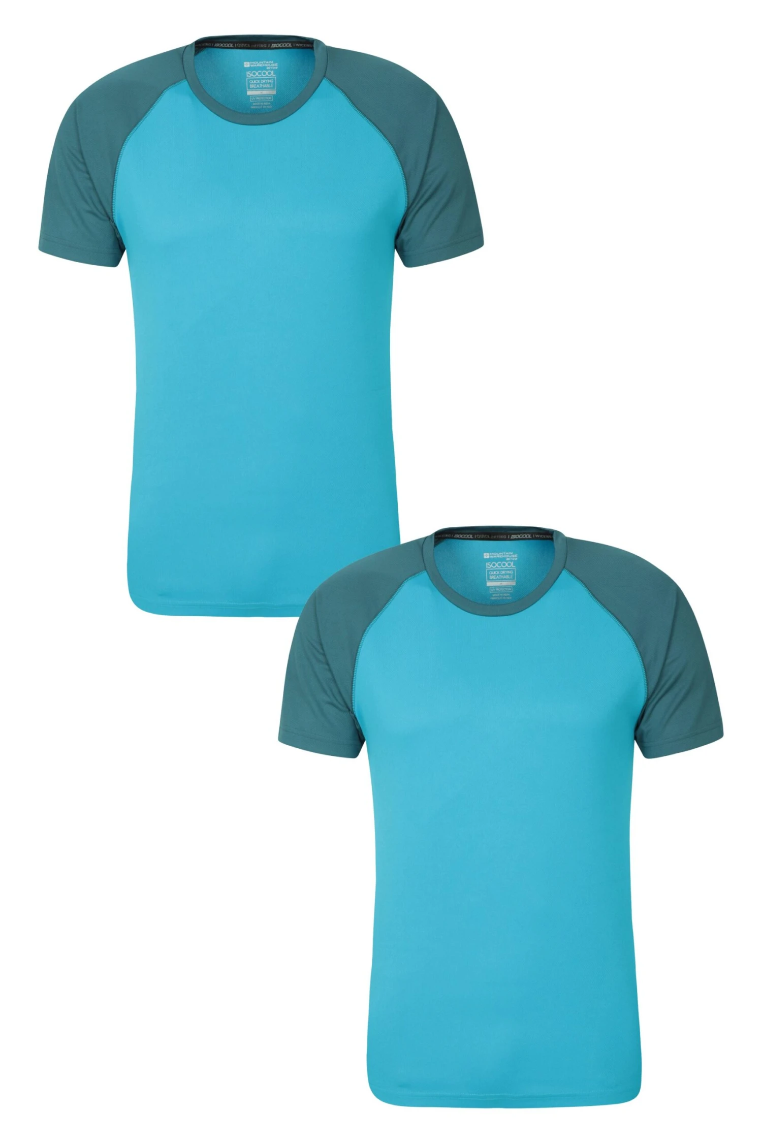 Mountain Warehouse Endurance Mens T-Shirt 2-Pack -Mountain Warehouse 039365 bbl endurance isocool ss tee multipack men aw21 01 scaled