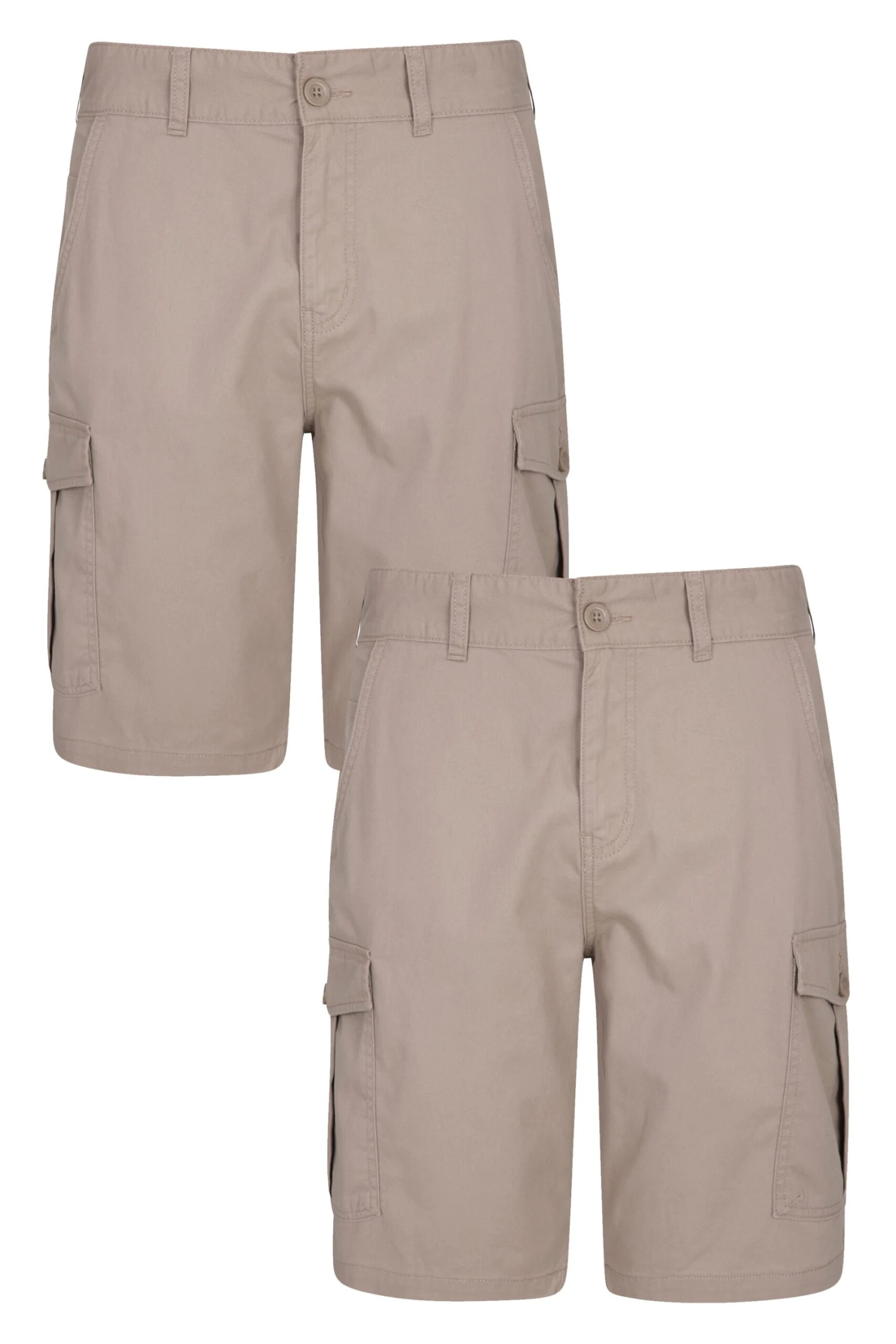 Mountain Warehouse Lakeside Mens Short 2-Pack -Mountain Warehouse 039629 bei lakeside cargo short multipack men aw21 01 scaled