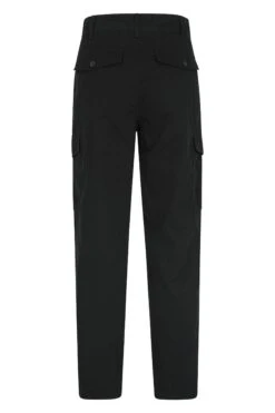 Mountain Warehouse Lakeside Mens Cargo Trousers -Mountain Warehouse 040167 bla lakeside cargo trouser regular men ss21 4