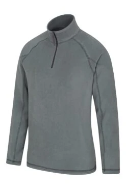 Mountain Warehouse Benton Mens Half-Zip Fleece -Mountain Warehouse 040461 dka benton half zip fleece men aw20 3