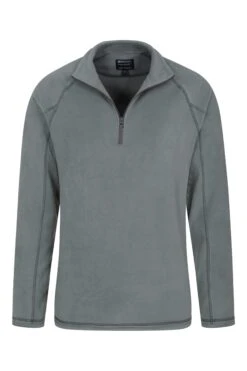 Mountain Warehouse Benton Mens Half-Zip Fleece -Mountain Warehouse 040461 dka benton half zip fleece men aw20 4