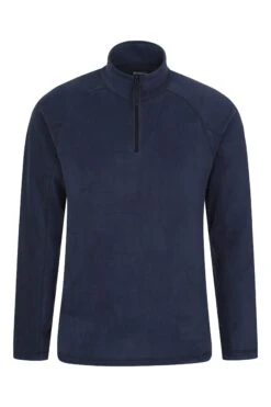 Mountain Warehouse Benton Mens Half-Zip Fleece -Mountain Warehouse 040461 nav benton half zip fleece men aw20 1
