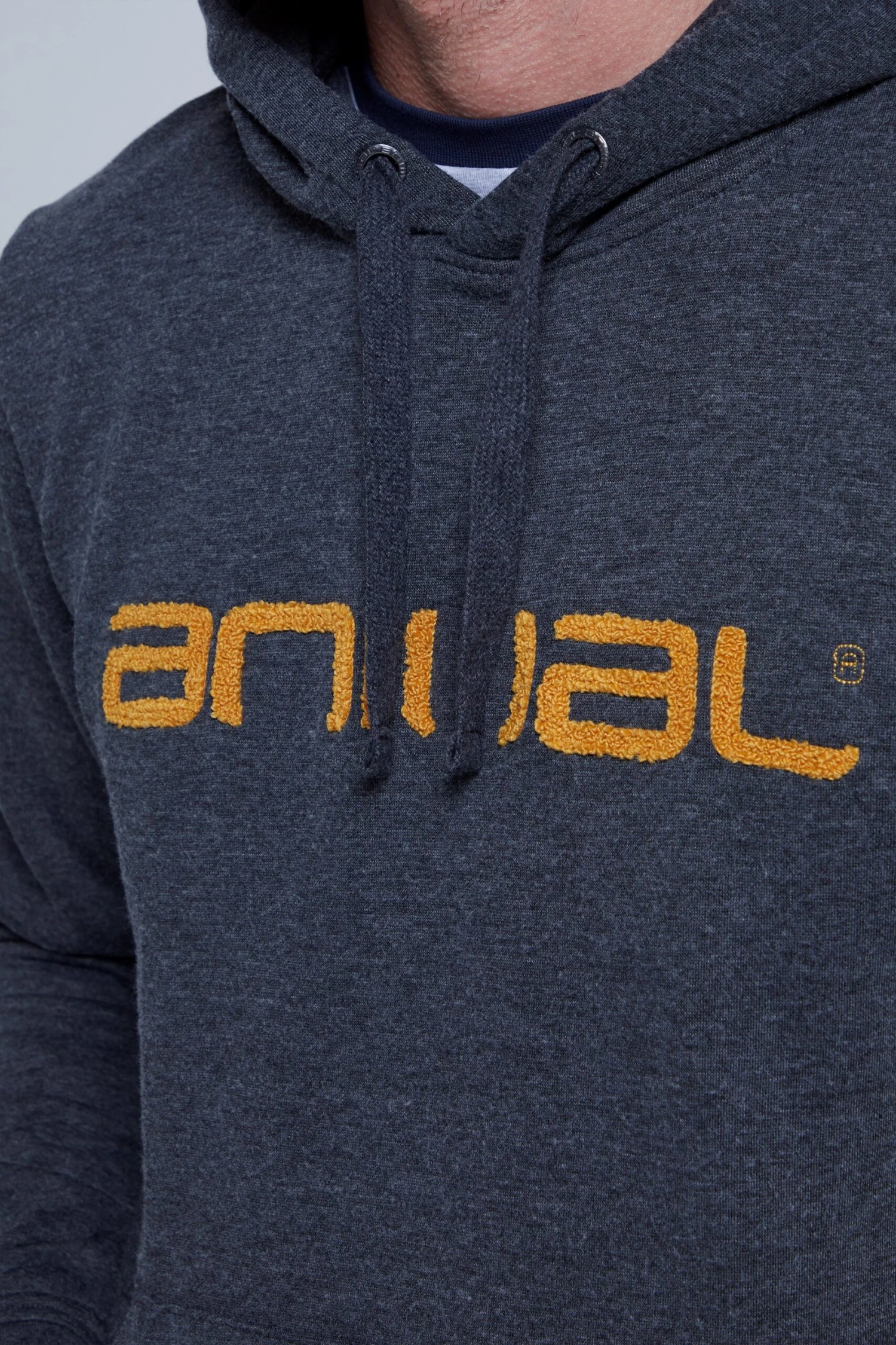 Animal Rocky Mens Organic Hoodie -Mountain Warehouse 041539 cha animal rocky mens organic logo hoodie anl ecom gbg aw22 04 scaled