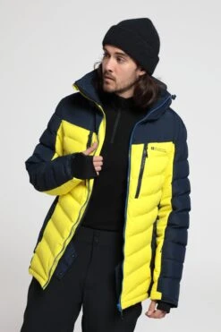 Mountain Warehouse Vulcan II Mens Padded Ski Jacket 11 Mountain Warehouse Vulcan II Mens Padded Ski Jacket -Mountain Warehouse 041752 yel vulcan ii ski jacket ecom gbg aw21 01