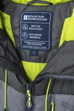 Mountain Warehouse Swarm Mens Padded Jacket -Mountain Warehouse 041993 gre swarm padded jacket men aw21 06