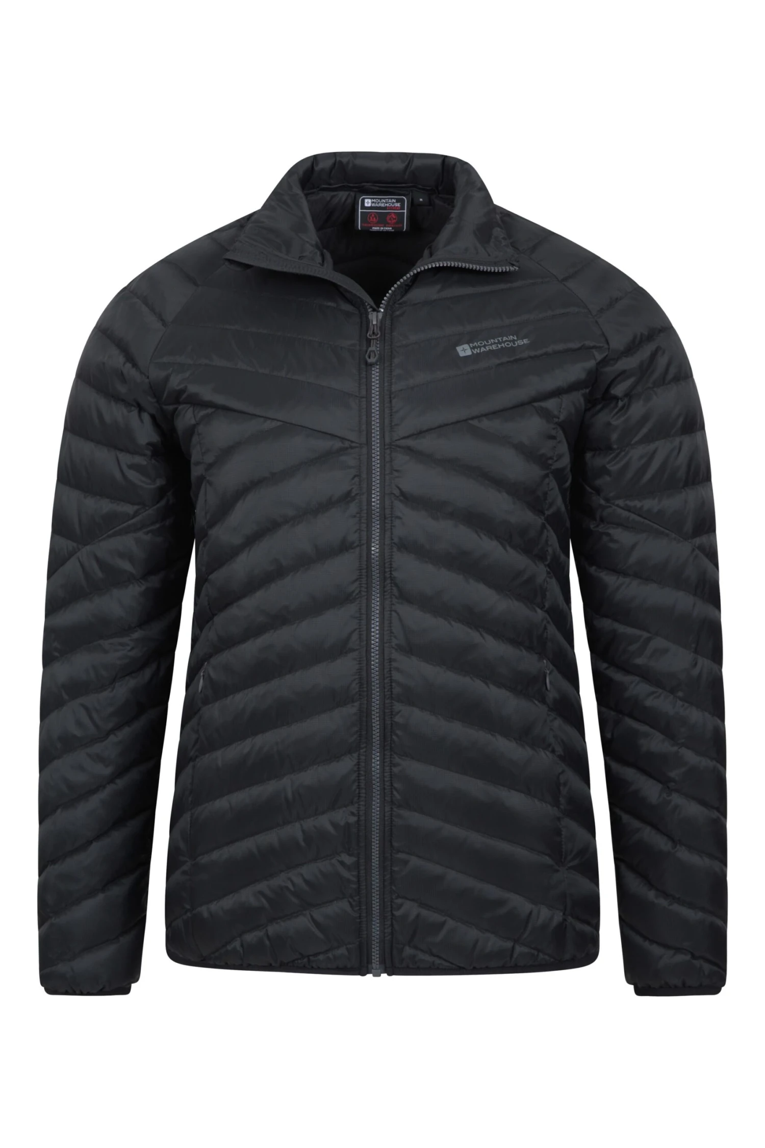 Mountain Warehouse Stoke Extreme Mens Down Jacket -Mountain Warehouse 042424 bla stoke lightweight extreme down padded jacket men aw21 05 scaled