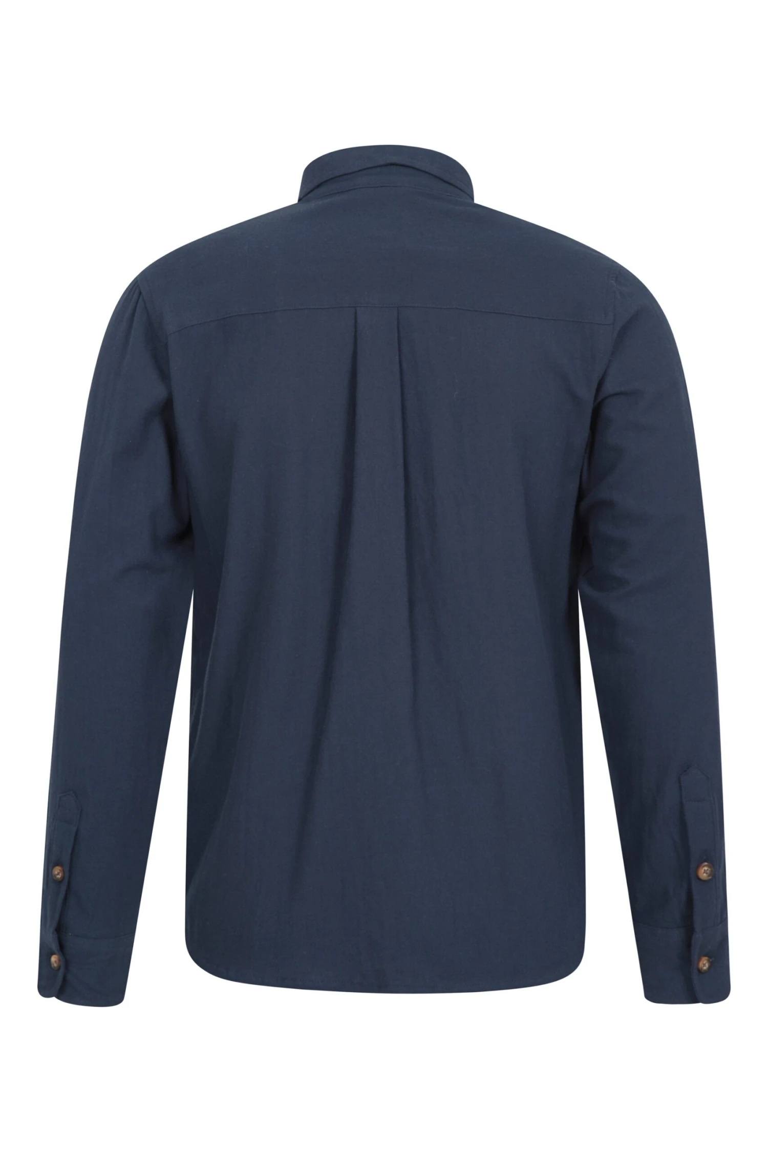 Trace Mens Flannel Shirt Mountain Warehouse Trace Mens Flannel Shirt -Mountain Warehouse 042508 blu trace flannel ls plain shirt men aw21 04 scaled