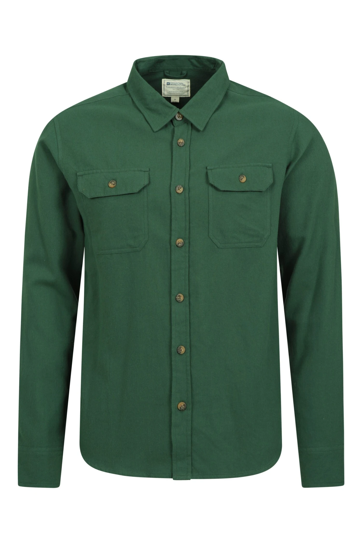 Trace Mens Flannel Shirt Mountain Warehouse Trace Mens Flannel Shirt -Mountain Warehouse 042508 dgn trace flannel ls plain shirt men aw21 01 scaled