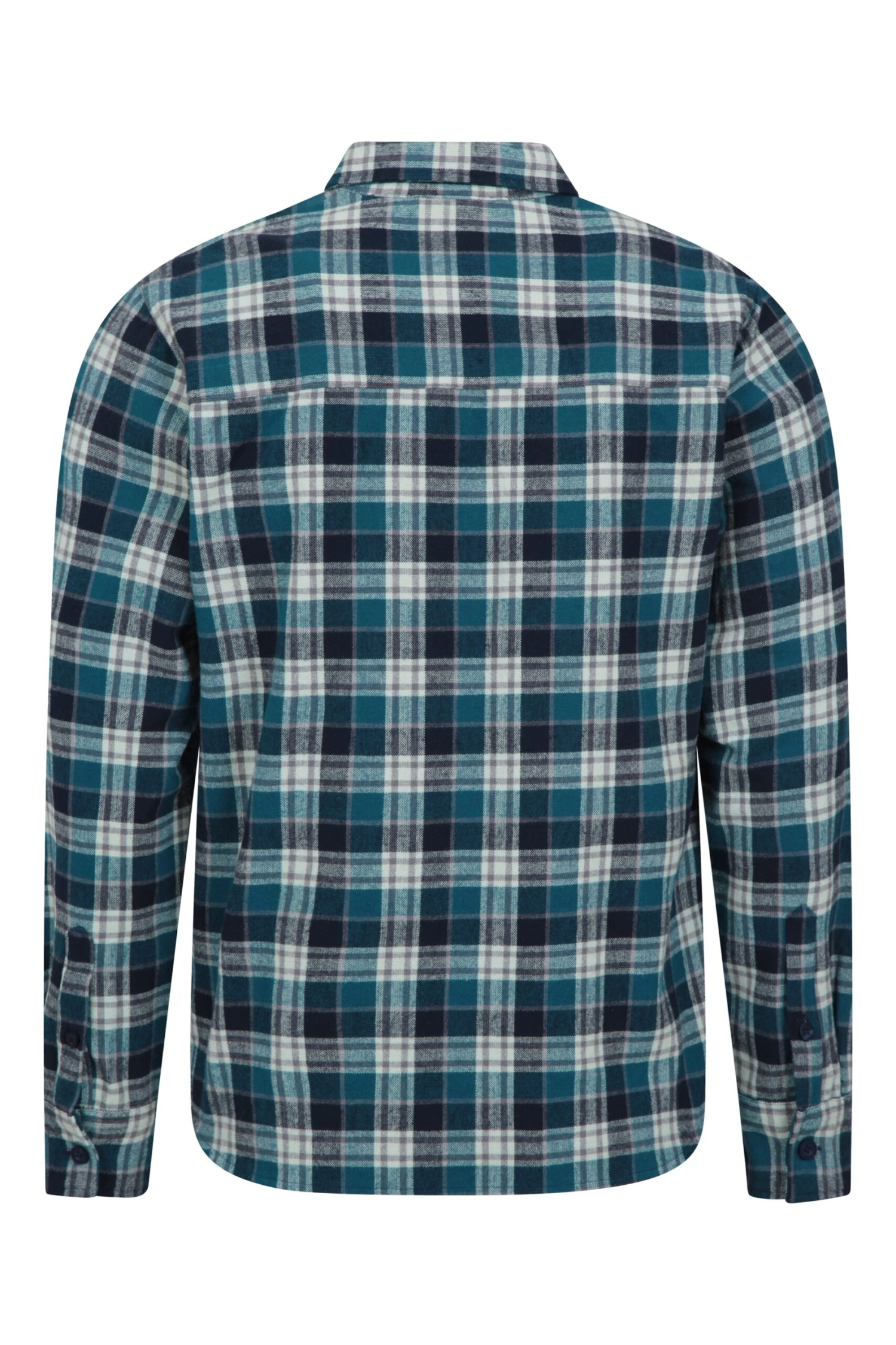 Track Mens Heavy Flannel Shirt Mountain Warehouse Track Mens Heavy Flannel Shirt -Mountain Warehouse 042528 blu track heavy flannel check shirt men aw21 03 scaled