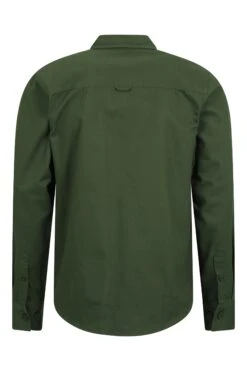Mountain Warehouse Brook Mens Long Sleeve Overshirt -Mountain Warehouse 042610 kha brook ls overshirt men aw21 03