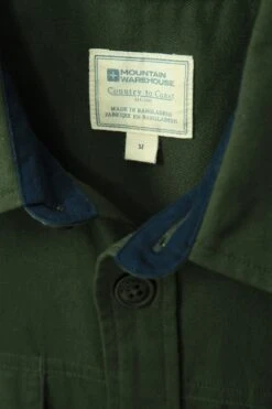 Mountain Warehouse Brook Mens Long Sleeve Overshirt -Mountain Warehouse 042610 kha brook ls overshirt men aw21 06