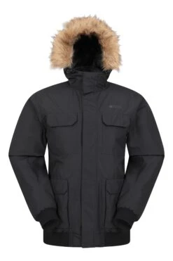Mountain Warehouse Ramble Mens Short Parka Jacket