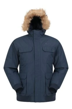 Mountain Warehouse Ramble Mens Short Parka Jacket 8 Mountain Warehouse Ramble Mens Short Parka Jacket -Mountain Warehouse 042734 nav ramble short parka jacket men aw21 01