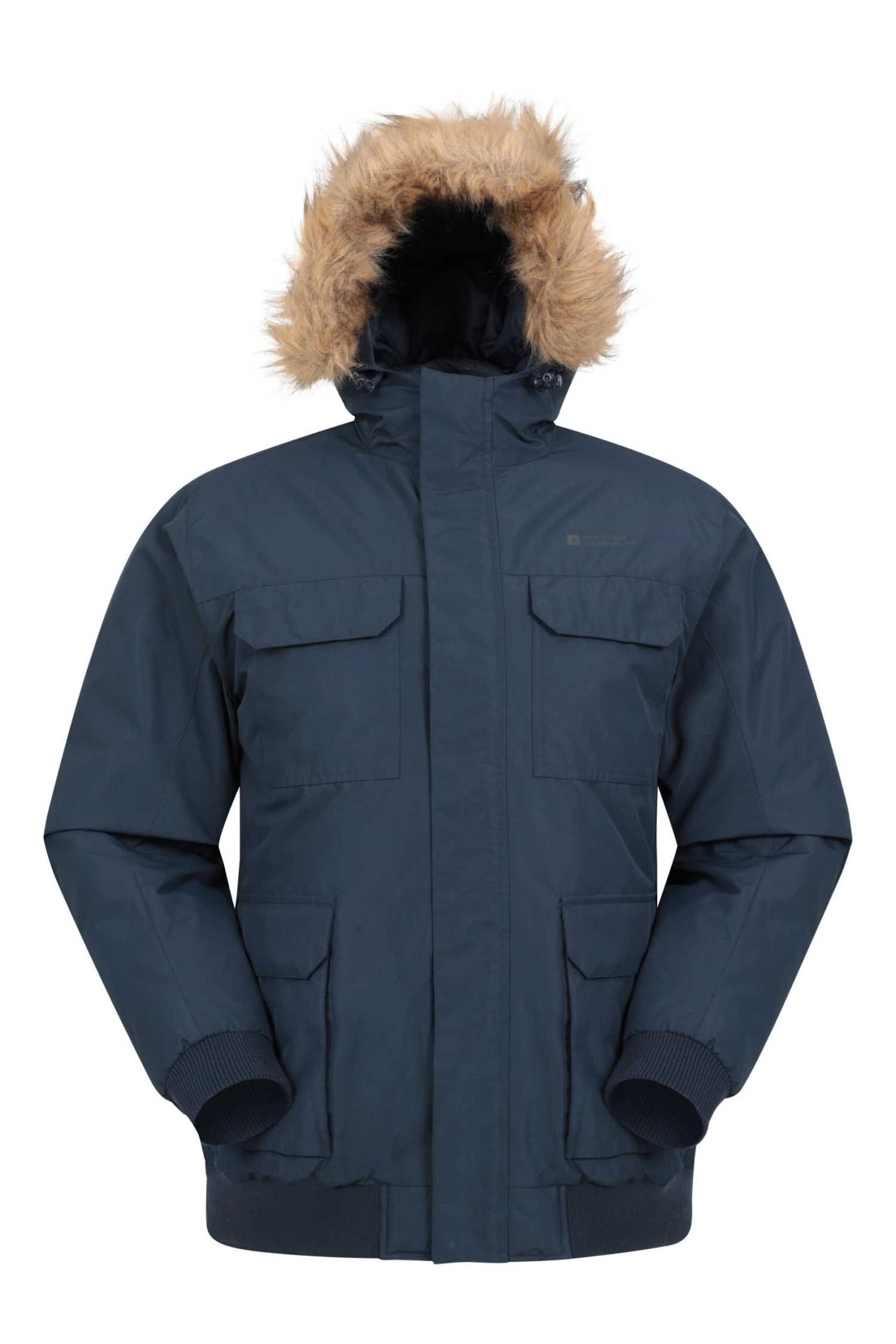 Ramble Mens Short Parka Jacket Mountain Warehouse Ramble Mens Short Parka Jacket -Mountain Warehouse 042734 nav ramble short parka jacket men aw21 01 scaled