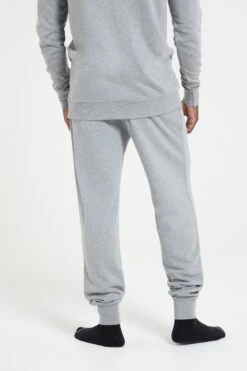 Mountain Warehouse Amble Mens Bamboo Lounge Joggers -Mountain Warehouse 042799 gre bamboo amble lounge tapered jogger mens ecom gbg aw22 04