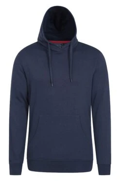 Mountain Warehouse Amble Mens Bamboo Lounge Hoodie -Mountain Warehouse 042802 nav bamboo amble lounge hoodie men aw22 01
